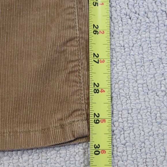 Lands End Corduroy Pants Womens 20 WIDE Tan Brown Fit 2 - Picture 7 of 8